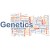Background concept wordcloud illustration of genetics dna genes